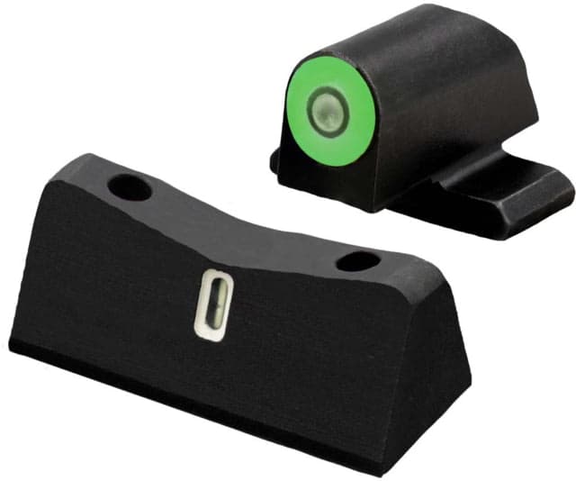 XS Sight Systems DXT2 Pro Big Dot Tritium Pistol Sight Sig Sauer P365 Front/Rear Black Green Green