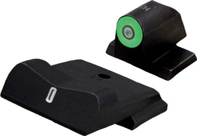 XS Sight Systems DXT2 Pro Big Dot Tritium Pistol Sight S&W M&P & M2.0 FS/Compact Fron/Rear Black Green Green