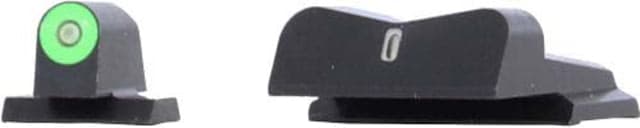 XS Sight Systems DXT2 Pro Big Dot Tritium Pistol Sight S&W M&P & M2.0 Shield Front/Rear Black Green Green