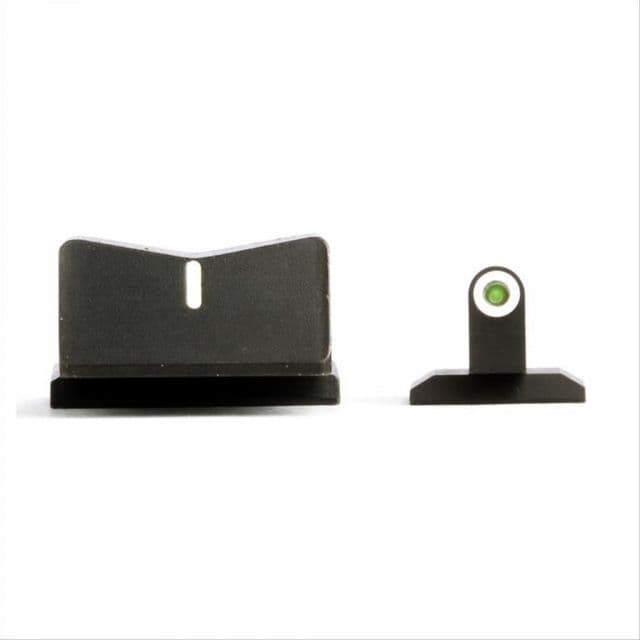XS Sight Systems DXW Standard Dot for Colt Gov 5in Novak Rear Suppressor Height Tritium Front White Stripe Rear