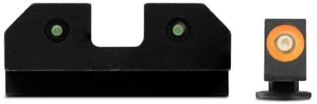 XS Sight Systems R3D Night Sights Tritium Orange Glock 20/ 21/ 29/ 30/ 30S/ 37/ 41 Black