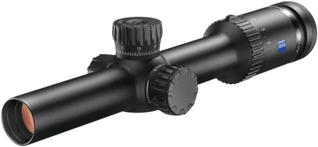Zeiss Conquest V6 Rifle Scope 1-6x24mm Illuminated 60 Reticle w/Hunting Turret Black Medium NSN 9013.10.1000