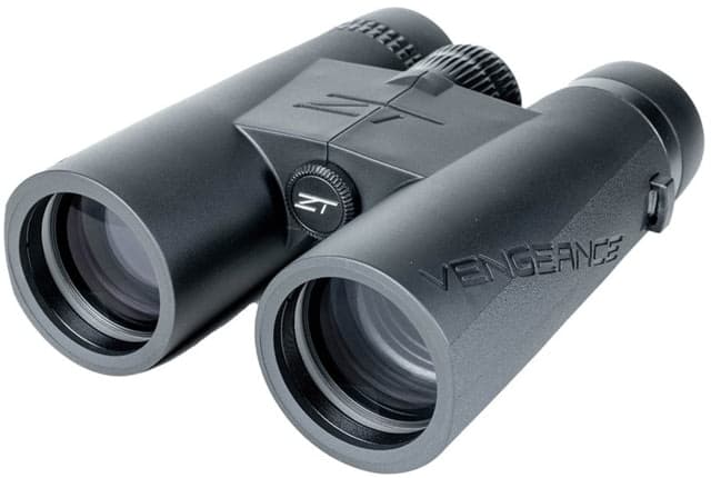 ZeroTech Optics Vengeance ED 8x42mm Glass Roof Prism Binoculars Black