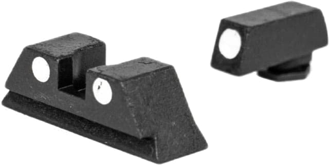 ZRODelta Front And Rear Sights Glock Gen 3 Black Small