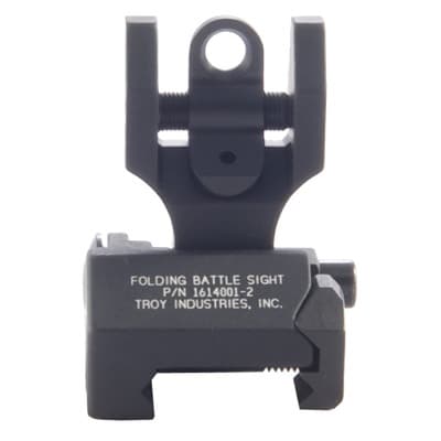 Ar-15 Rear Sight - Ar-15 Flip-Up Adjustable Rear Sight Black