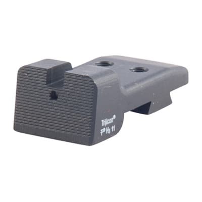 1911 Bo-Mar Rear Night Sights - Bo-Mar-Cut Rear Sight, 1-Dot Tritium
