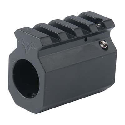 Ar-15/M16 Picatinny Rail Adjustable Gas Block - Picatinny Rail Adjustable Gas Block, .750