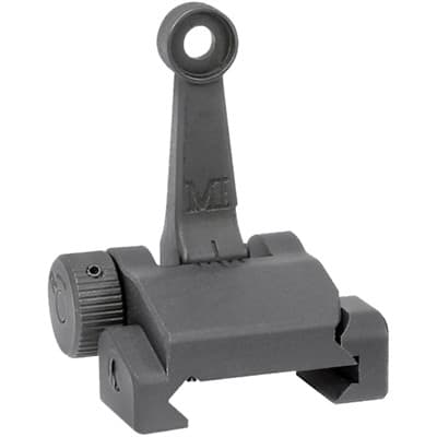 Ar-15 Combat Rifle Folding Rear Sight