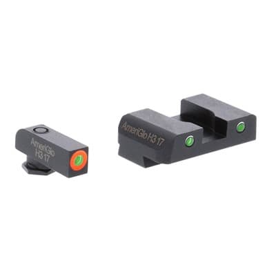 Pro Glo Night Sights Sets For GlockA(R) - Orange Outline Sight Set For GlockA(R) Gen 1-4