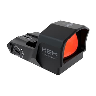Hex Dragonfly Reflex Sight - Hex Dragonfly 3.5 Moa Red Dot Reflex Sight Black