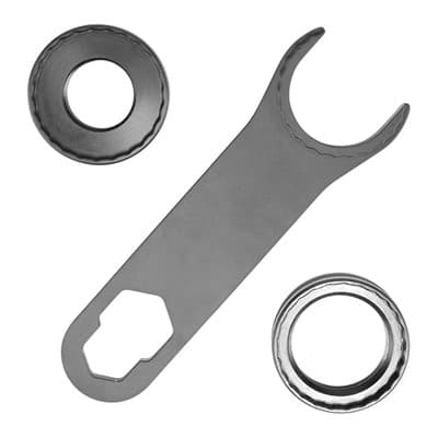 Zero Press Locking Die Rings - Zero Locking Die Ring 1-1/4'''' Multi Pack (4 Rings + Wrench)
