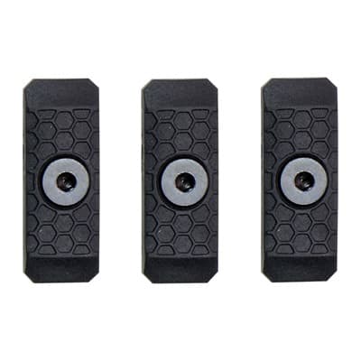Slate Grip M-Lok Panels - Slate Grip Mini Panels 1-Slot Black 3-Pack