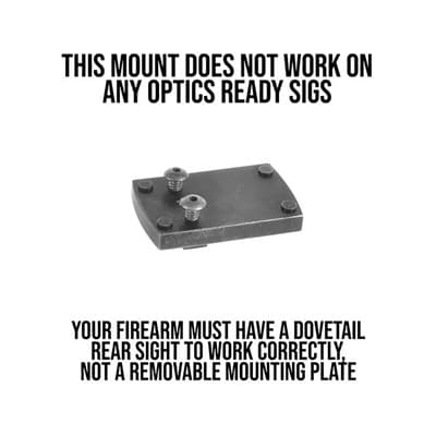 Optima/Jpoint Handgun Mounts - Optima/Jp Mount For Sig P220-229