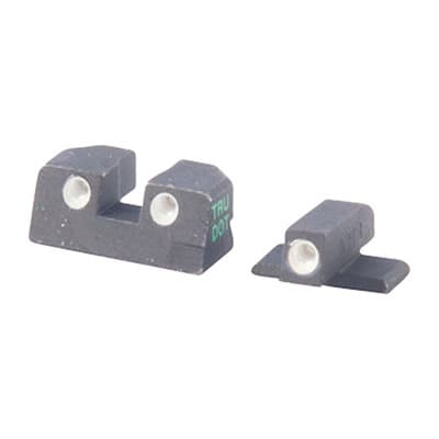Sig Sauer Tru-DotA(R) Tritium Night Sight Sets - Sig P220, 225, 226, 228 (Fixed Green/Orange)