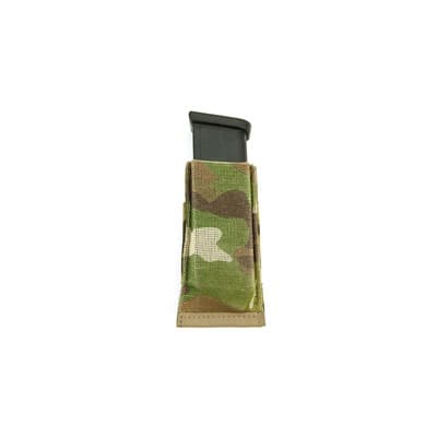 Ten-Speed Pistol Magazine Pouch - Single Pistol Mag Pouch Molle Mount Multicam