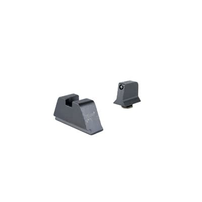 Suppressor/Optic Height Sight Set For Standard Frame Glocks - Suppressor/Optic Height Sight Set Black/Black Std Glocks