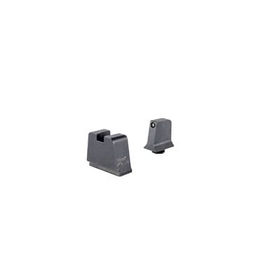Suppressor/Optic Height Sight Set For Slim Frame Glocks - Suppressor/Optic Height Sight Set Black/Black Slim Glocks