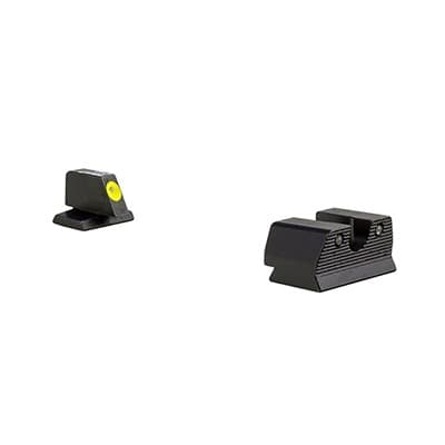Hd Xr Night Sights For Fnh - Hd Xr Night Sight Set-Fnh FnsA(R) 40, FnxA(R) 40, FnpA(R) 40-Yellow