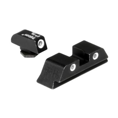 Tritium Night Sight Sets For GlockA(R) - Fits GlockA(R) 17/17l/19/22/23/24/26/27 (Fxd.)