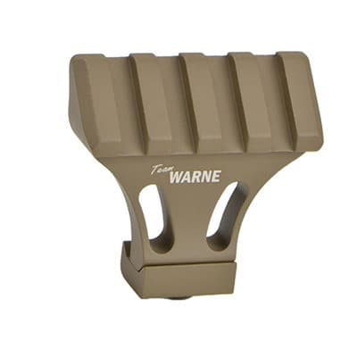 Warne Tactical 45/ Side Mount - Tactical 45 Degree Side Mount Dark Earth