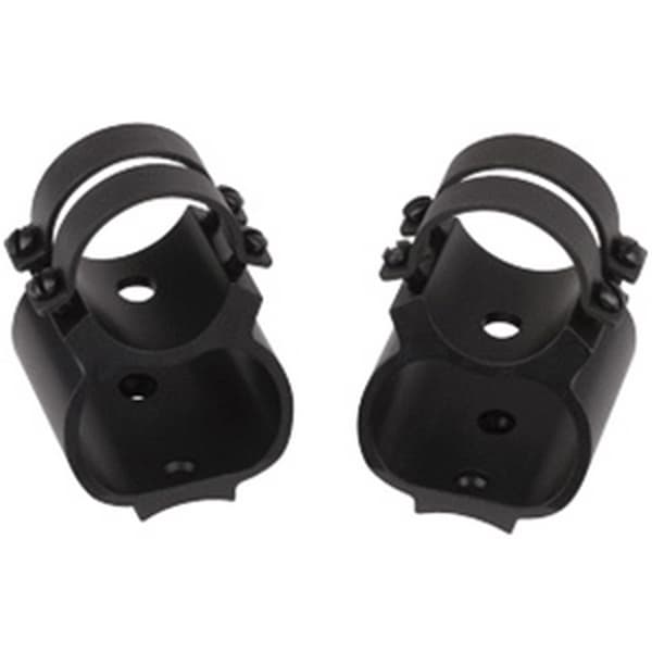 Weaver See-Thru Ruger 10/22 1" Stainless Steel Quick Detachable 2-Piece Lock Mount - 49734