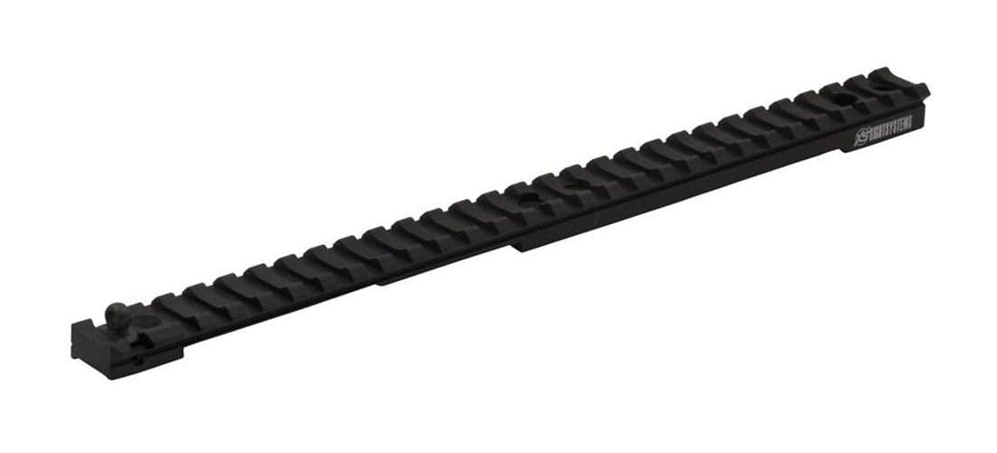 XS Sights Long Rail w/ Ghost Ring Sight Set for Ruger GunSite Scout Rifle - RU-5000R-N