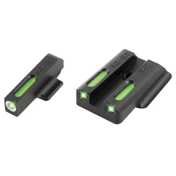 TruGlo Brite-Site TFX Front/Rear 3-Dot Day/Night Sight Set for Ruger LC9/LC9S/LC380 Pistols - TG13RS2A
