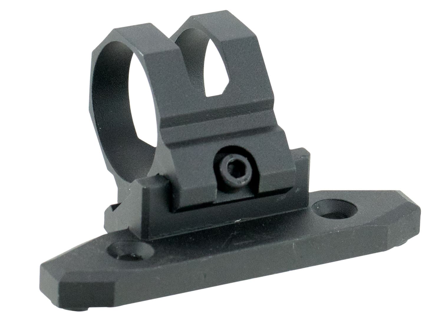 Aim Sports Modular KeyMod 1" 6061 T6 Aluminum 45 Degree Offset Mount, Anodized Black - AKMC03