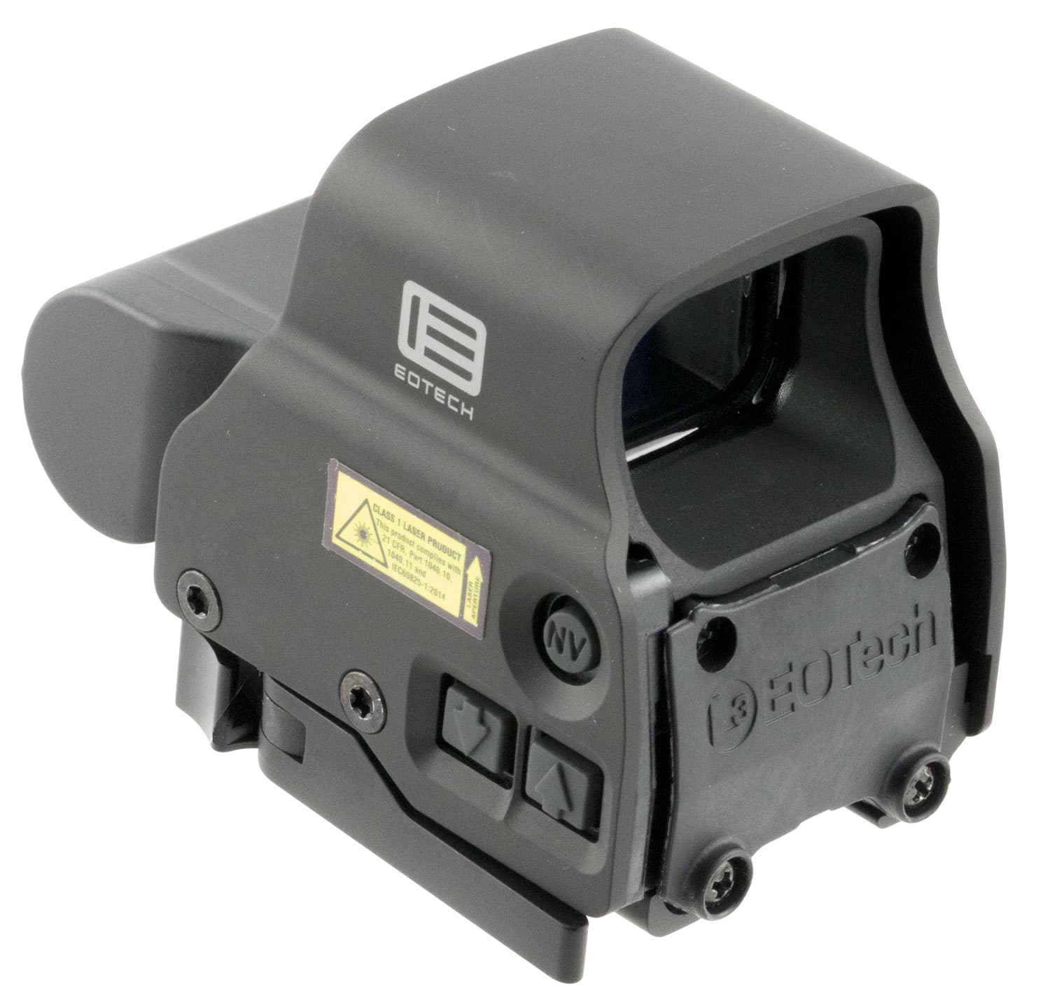 Eotech EXPS3 1x30.5mm x 21.6mm 68 MOA Ring with (4) 1 MOA Dot Holographic Hybrid Red Dot Sight, Black - EXPS34