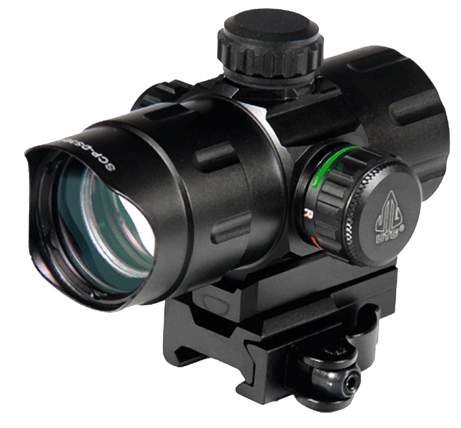 Leapers UTG 1x32mm Red/Green CQB Dot Sight w/ QD Mount - SCP-DS3840W
