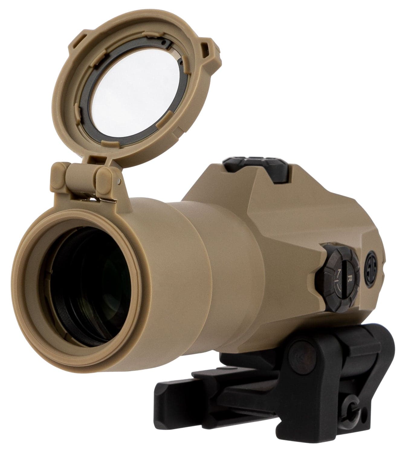 Sig Sauer JULIET4 4x24mm Magnifier, Flat Dark Earth - SOJ41002