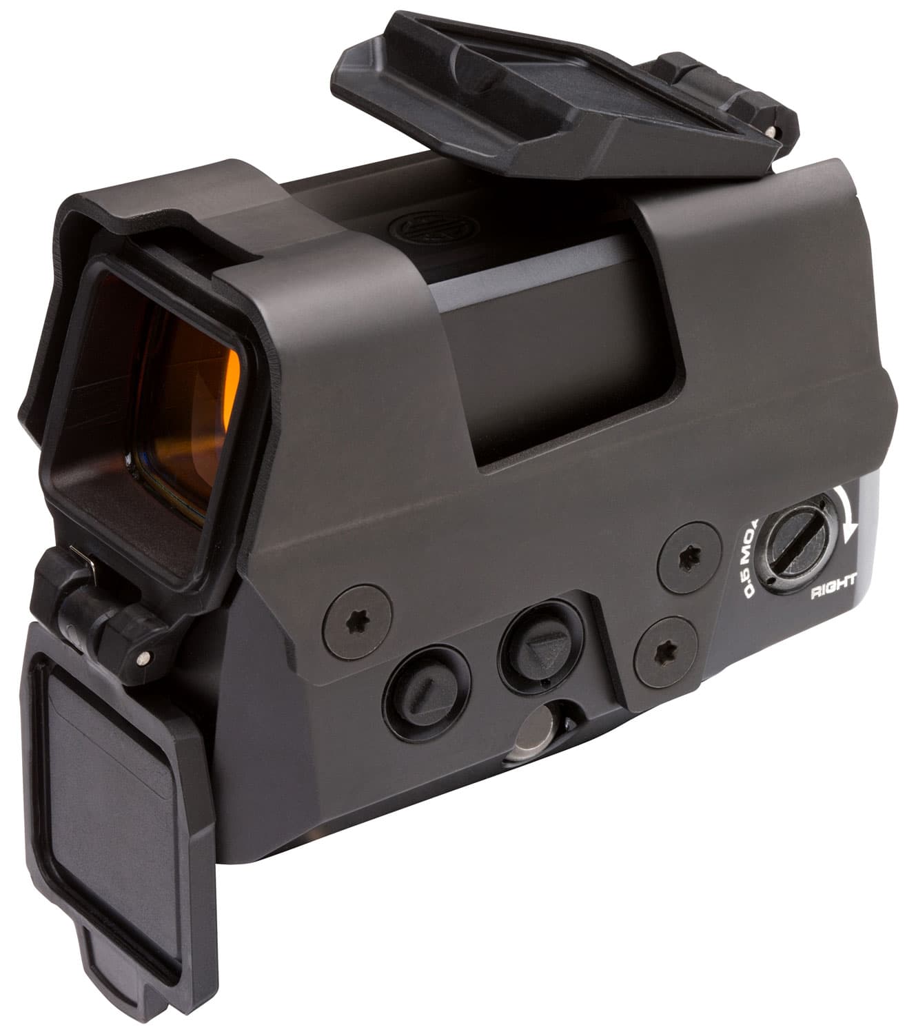 Sig Sauer Electro-Optics ROMEO8T 1x38mm Red Dot Sight, 2 MOA Center Red Dot and 65 MOA Circle, Black - SOR81002