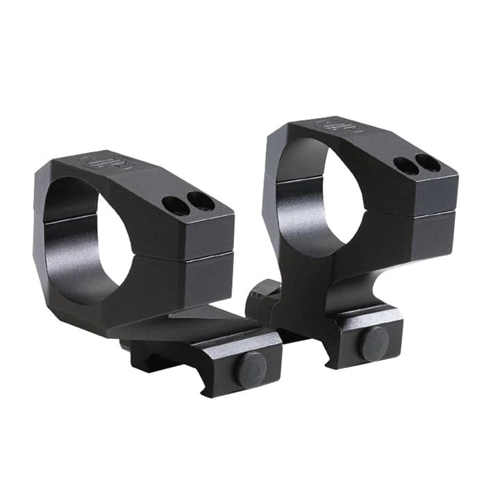 Sig Sauer Alpha-1 1" Low 6061 T6 Aluminum 2-Piece Tactical Mount, Anodized Matte Black - SOA10019