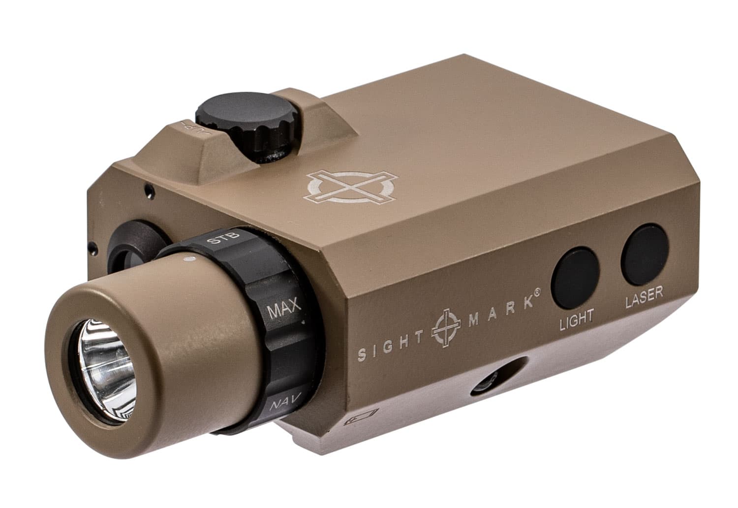 Sightmark LoPro Mini 300/150/5 lm LED Combo Flashlight and Laser Sight, Flat Dark Earth - SM25012DE