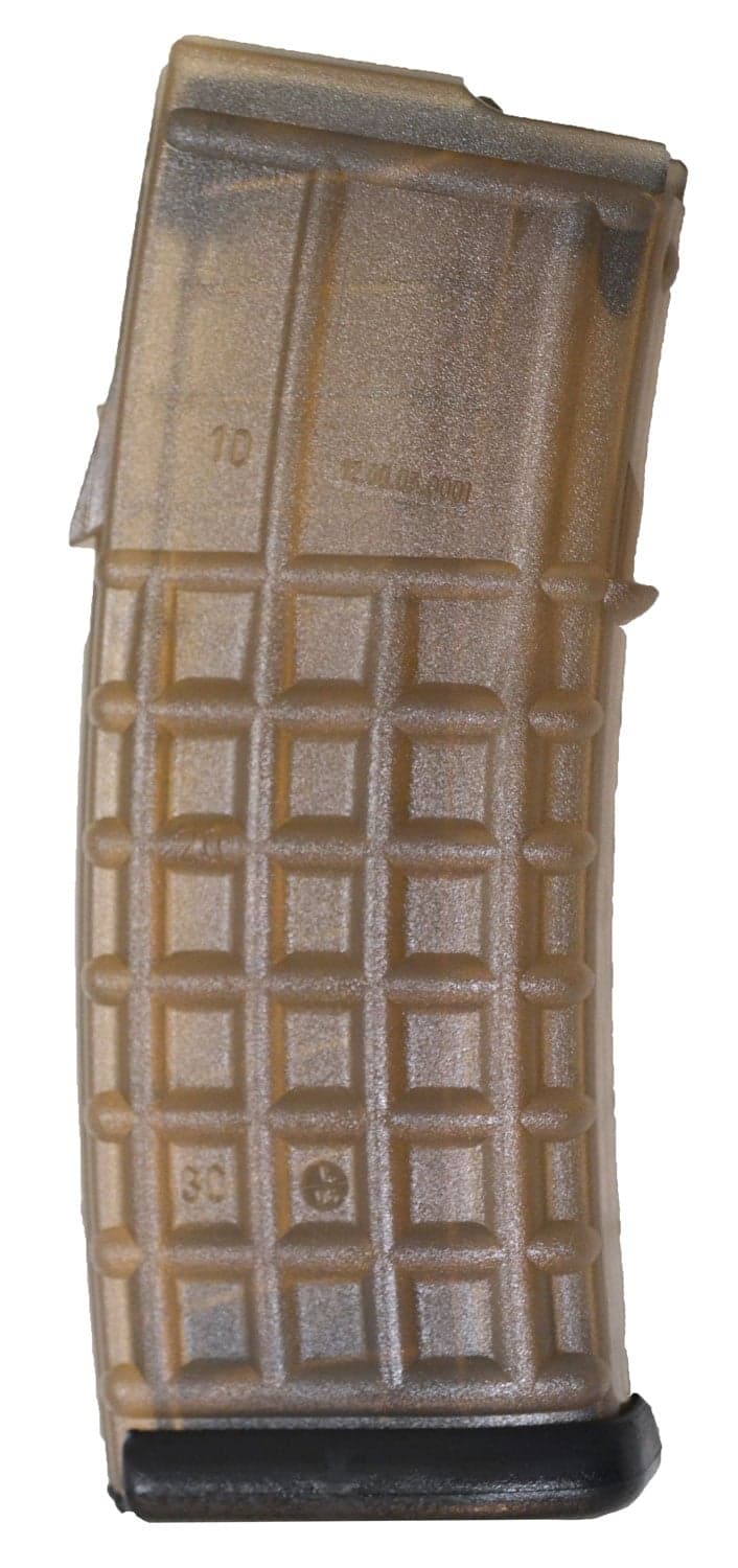 Steyr Arm 30 Round .223 Rem Magazine, Clear Body/Black Base - 1200050502