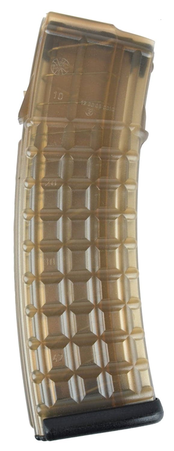 Steyr Arm 42 Round .223 Rem Detachable Magazine, Clear Body/Black Base - 1200050510