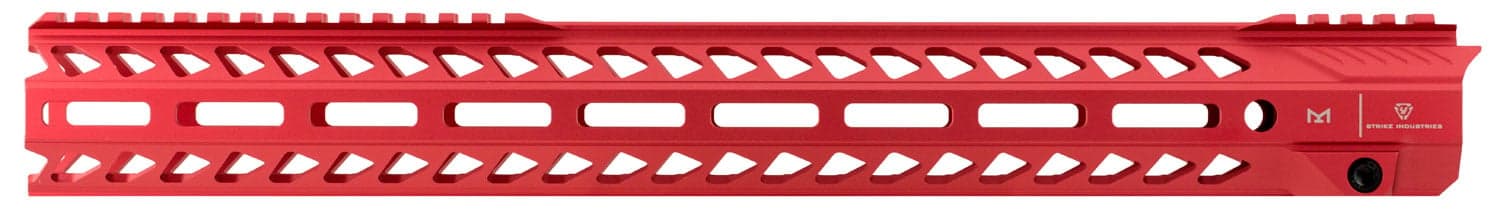 Strike Industries 17" Aluminum Strike Rail, Red - STRIKERAIL