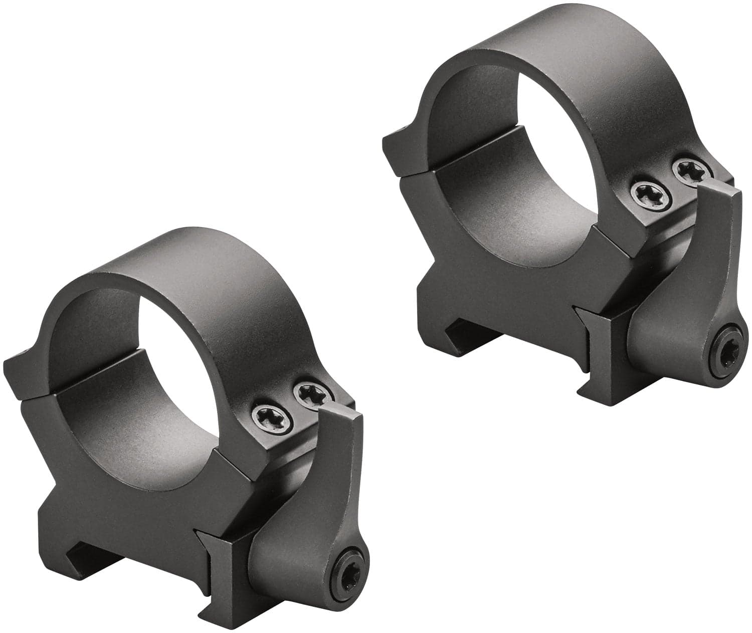 Leupold QRW2 34mm Medium Steel 2-Piece Scope Ring, Matte Black - 177273