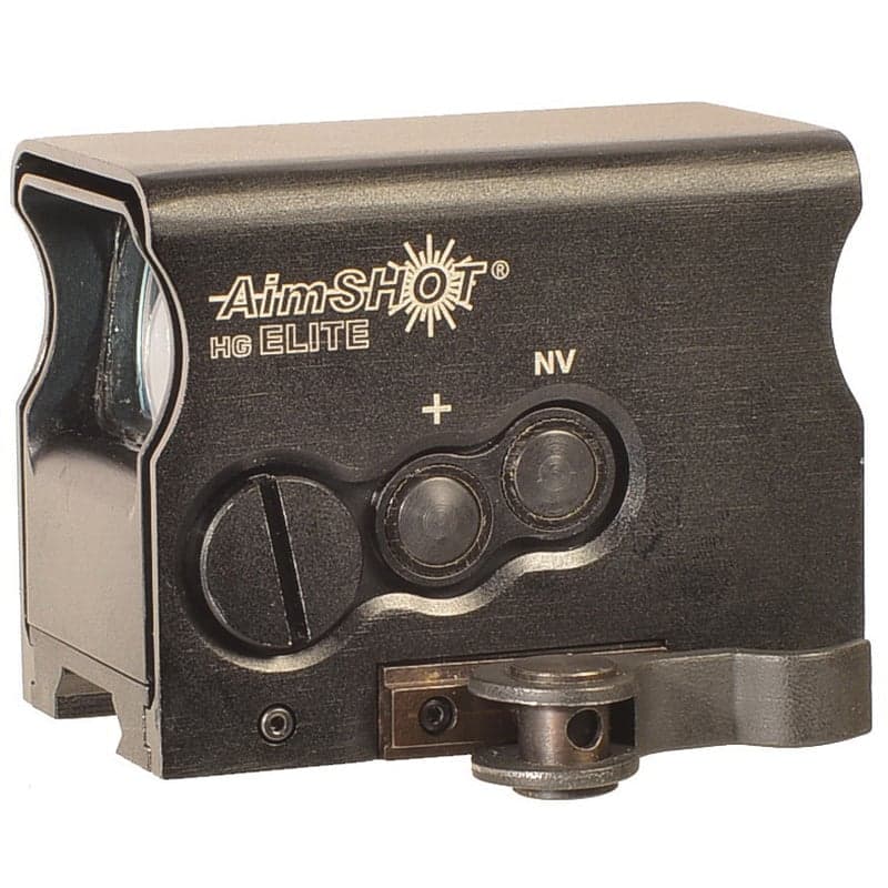Aim Shot HG Elite 1x34mm Reflex Sight, 65 MOA Circle/2 MOA Green Dot - HGELITECGREE