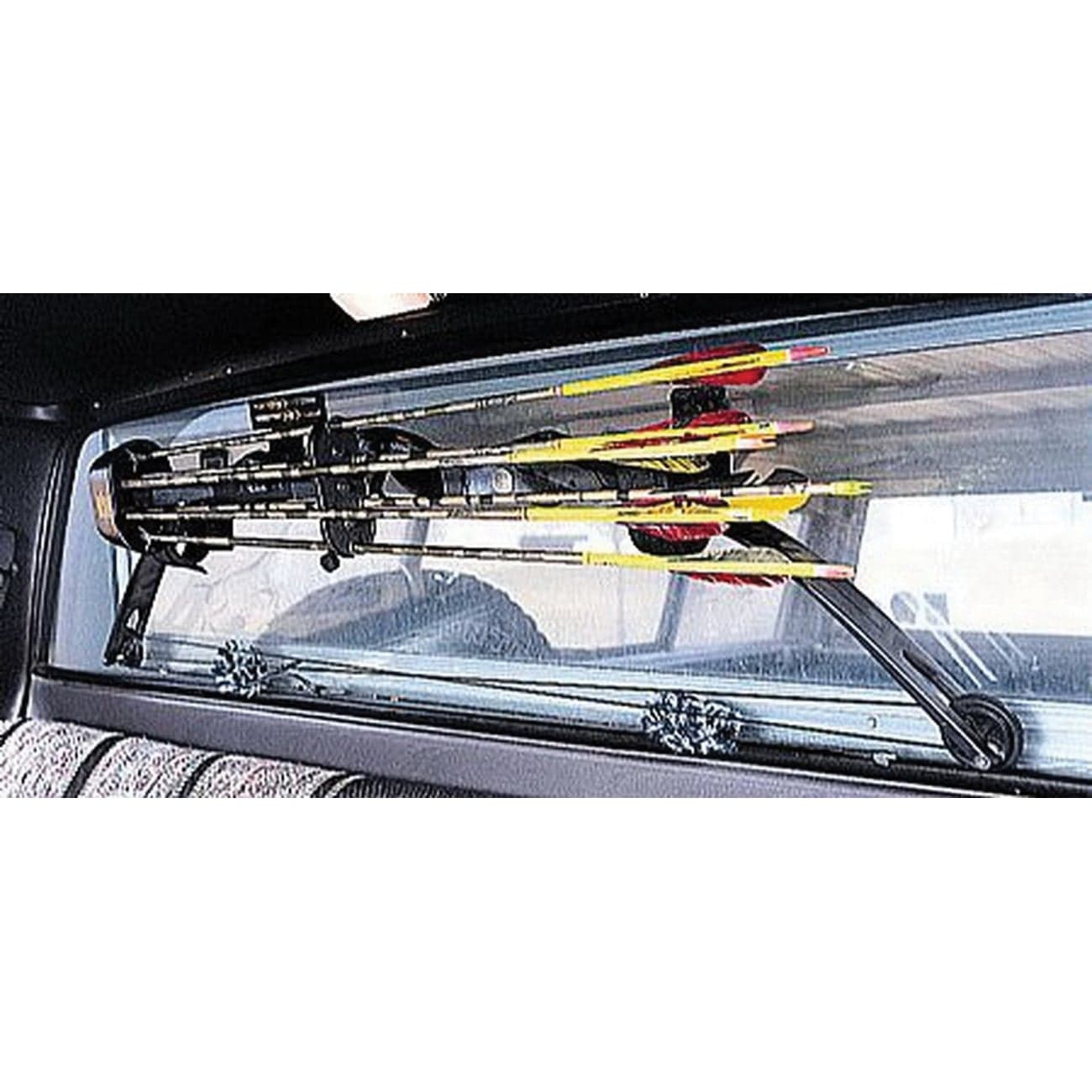 Ranger Rugged Gear Black Metal Single Hook Dual Lock Mount Gun Holder, Universal - 10030