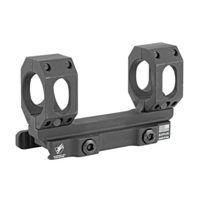 American Defense AD Recon S QR 30mm Scope Mount, Black - AD-RECON-S 30 STD