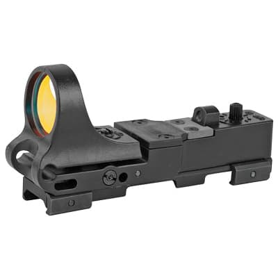 C-More Systems Railway Standard 8 MOA Red Dot Sight, Black - RWB-8