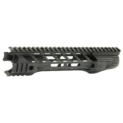 Fortis 10" M-Lok Night Rail System 5.56 Free Float, Black - NTR-10-ML