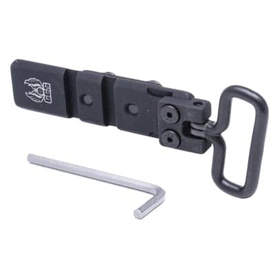 GG&G Bipod Mount Fits M1A and M14 Rifles, Black - GGG-1243