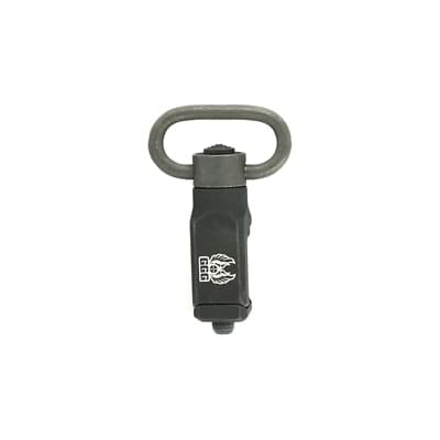 GG&G Picatinny Sling Mount w/ Quick Detach Swivel, Black - GGG-1620