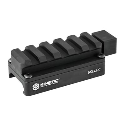 Kinetic Development Group SIDELOK Universal Scope Riser Fits Picatinny, Black - SID5-050