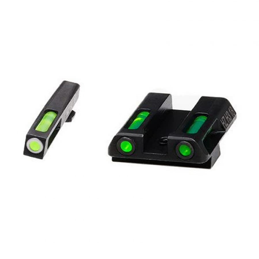 Hiviz LiteWave H3 Front/Rear Sight Set for Glock 9/40/357 Pistols - GLN525