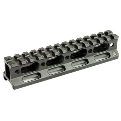 Leapers UTG Riser Mount 1" 13 Slots Fits Picatinny, Black - MT-RSX1L