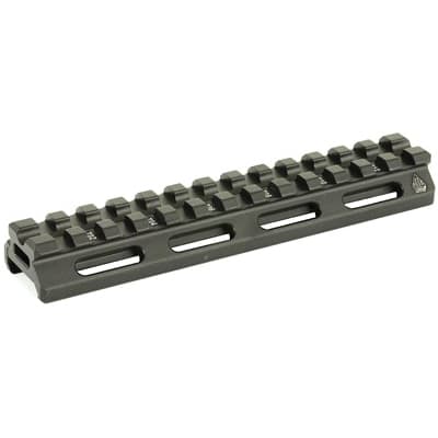 Leapers UTG Super Slim Picatinny Riser Mount .5" Height 13 Slots, Black - MT-RSX5L