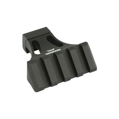 Warne 45 Degree Picatinny Offset Mount, Black - A645TW